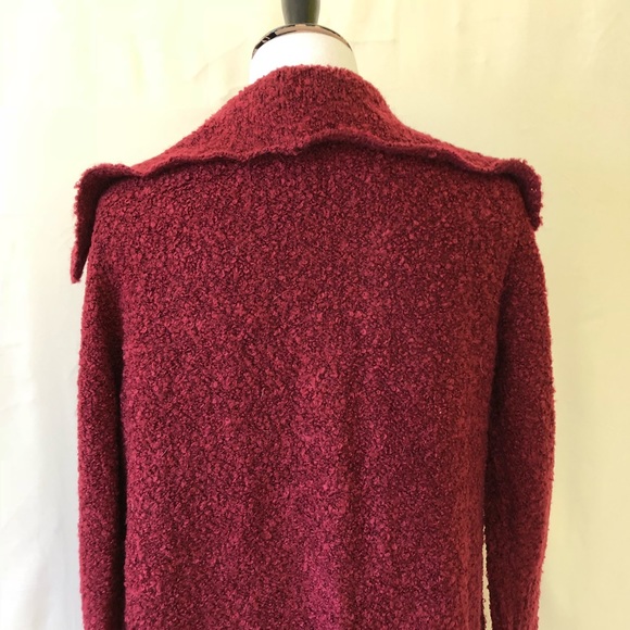 MINKPINK oxblood long cardigan - Picture 5 of 6